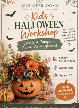 Kids Halloween workshop deposit